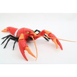 自由研究シリーズ No.242 エヴァンゲリオン編 アメリカザリガニ 2号機仕様 [組立式プラスチックモデル 全長約230mm]