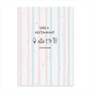 ライフレコードノート お気に入りカフェ&レスト 1冊 230025-54