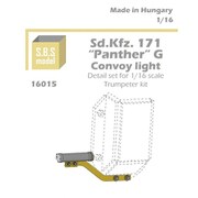 SBM16015 1/16 ディティールアップパーツ ドイツ軍 Sd.Kfz.171 パンター G型 車間表示灯 （トランぺッター用） [プラモデル用パーツ]