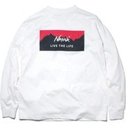 LiveTheLife L/STEE MEN N1LC WHT Lサイズ [アウトドア カットソー メンズ]
