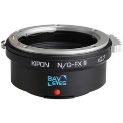 KIPON キポン NIKON-FX 0.7x マウントアダプタｰ - その他