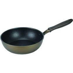 フライパン ロングライフメガストーンII 24cm 極深 IH/ガス両用 HB-5879