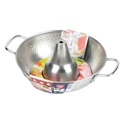 和楽庵 ステンレス製しゃぶしゃぶ鍋26cm HB-5969