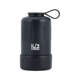 H＆Cストレージ ペットボトルカバー345・500ml兼用 ブラック D-6682