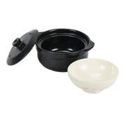 蓋が茶碗になる炊飯土鍋0.5合用 さくら L-1978