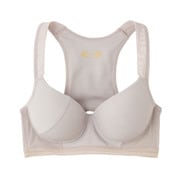 RZ1055 RIZAP UNDERWEAR レディース ノンワイヤーブラジャー ブリリアントシルバー Lサイズ