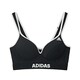 AP1355 adidas インナー レディース ノンワイヤーブラジャー ブラック Mサイズ