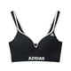 AP1355 adidas インナー レディース ノンワイヤーブラジャー ブラック Lサイズ