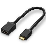 Mini HDMI-HDMI 変換ケーブル  22cm 20137-20137