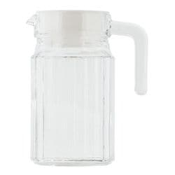 ガラス ピッチャー 0.5L ホワイト クアドロピッチャー ND-2355