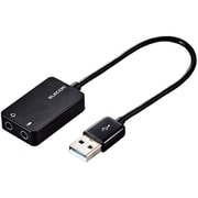 USB-AADC02BK [USBオーディオ変換アダプタ ブラック]