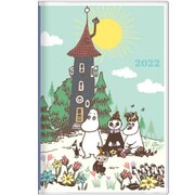 2022 手帳 月間B7 2021年10月~2022年12月 ムーミン 森 S2954494