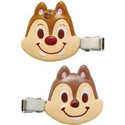ダイカット前髪クリップ チップ&デール 2個入 CLFH1