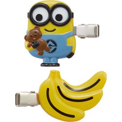 ダイカット前髪クリップ ミニオン 2個入 CLFH1