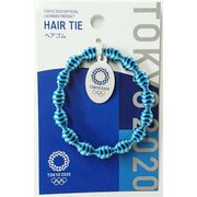 ヘアタイ Tokyo2020オリンピック ブルー2 HT-OL-15 [キャタピーヘアタイ(ヘアゴム)  Tokyo2020オリンピック ブルー２]