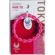 ヘアタイ Tokyo2020パラリンピック ピンク HT-PL-6 [キャタピーヘアタイ(ヘアゴム)  Tokyo2020パラリンピック ピンク]