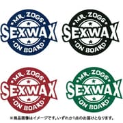 ステッカー SEXWAX STICKERS ON BOARD 10131300036 6cm 1枚 [マリンスポーツ アクセサリ小物]