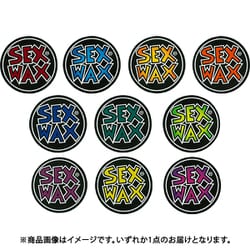 ステッカー SEXWAX STICKERS NEW CIRCLE 10131300037 5cm 1枚 [マリンスポーツ アクセサリ小物]