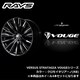 VERSUS STRATAGIA VOUGE シリーズ 18インチ サイズ：7J INSET：48（44） H/P.C.D.：5/114.3 DRILL：Φ29-Φ15 BORE：Φ73.1 カラー：RBカラー