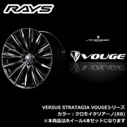 VERSUS STRATAGIA VOUGE シリーズ 18インチ サイズ：7J INSET：48（44） H/P.C.D.：5/114.3 DRILL：Φ29-Φ15 BORE：Φ73.1 カラー：RBカラー