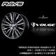 VERSUS STRATAGIA VOUGE シリーズ 19インチ サイズ：8J INSET：35（54） H/P.C.D.：5/114.3 DRILL：Φ29-Φ15 BORE：Φ73.1 カラー：DRカラー