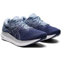 ヨドバシ Com アシックス Asics エボライド 2 Evoride 2 1012a1 402 Thunder Blue Pure Silver 25cm ランニングシューズ レディース 通販 全品無料配達