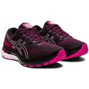 ゲルカヤノ 28 GEL-KAYANO 28 1012B047 002 BK/PRV 23.5cm [ランニングシューズ レディース]