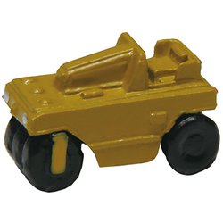 NC-73 Ｎゲージ レイアウト用 小型タイヤローラー イエロー [鉄道模型用品]
