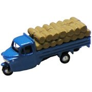 NC-115 Ｎゲージ レイアウト用 オート三輪トラック 米俵積載仕様 ブルー [鉄道模型用品]