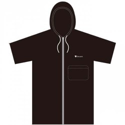 マイクロジップポンチョ DECANT MICRO ZIP PONCHO 010151330004Y ブラック [マリンスポーツ アクセサリ]