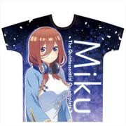 五等分の花嫁∬ フルグラフィックTシャツ C 中野三玖 [キャラクターグッズ]