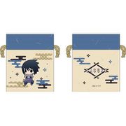 NARUTO -ナルト- ぷにキャラ 巾着 結印 Ver. うちはサスケ [キャラクターグッズ]