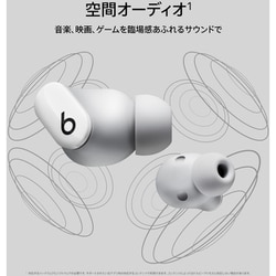 ヘッドホン Beats by Dr Dre STUDIO BUDS WHITE Beats By Dr. Dre Studio Buds In-Ear Noise Cancelling True
