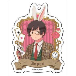 【新品未開封】ヘタリア ラメ アクリルバッジ トレーディング 不思議の国のアリス ヘタリア World☆Stars ラメアクリルバッジ 【不思議の国の