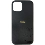 MF-180BK [ミッフィー iPhone 12/12 Pro対応 プレミアムシェルケース ブラック]