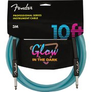 FENDER （フェンダー） Professional Glow in the Dark Cable, Blue, 1FENDER （フェンダー） ’