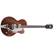 GRETSCH (グレッチ) G6118T Players Edition Anniversary(TM) Hollow Body with String-Thru Bigsby(R), Rosewood Fingerboard, Two-Tone Copper Metallic/Sahara Metallic