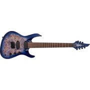 JACKSON (ジャクソン) Pro Series Signature Chris Broderick Soloist(TM) HT7P, Laurel Fingerboard, Transparent Blue