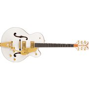 GRETSCH （グレッチ） G6136TG Players Edition Falcon（TM） Hollow Body with String-Thru Bigsby（R） and Gold Hardware, Ebony Fingerboard, White
