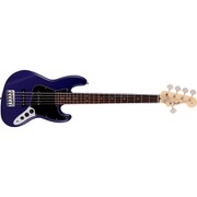 Fender (フェンダー)エレキベース 2021 Collection, MIJ Hybrid II Jazz Bass(R) V, Rosewood Fingerboard, Azurite Metallic