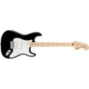 Squier (スクワイヤー)エレキギター Affinity Series(TM) Stratocaster(R), Maple Fingerboard, White Pickguard, Black