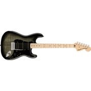 Squier (スクワイヤー)エレキギター Affinity Series(TM) Stratocaster(R) FMT HSS, Maple Fingerboard, Black Pickguard, Black Burst