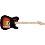 Squier (スクワイヤー)エレキギター Affinity Series(TM) Telecaster(R), Maple Fingerboard, Black Pickguard, 3-Color Sunburst