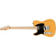 Squier (スクワイヤー)エレキギター Affinity Series(TM) Telecaster(R) Left-Handed, Maple Fingerboard, Black Pickguard, Butterscotch Blonde