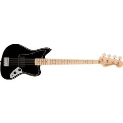 Squier （スクワイヤー）エレキベース Affinity Series（TM） Jaguar（R） Bass H, Maple Fingerboard, Black Pickguard, Black