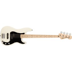Squier （スクワイヤー）エレキベース Affinity Series（TM） Precision Bass（R） PJ, Maple Fingerboard, Black Pickguard, Olympic White