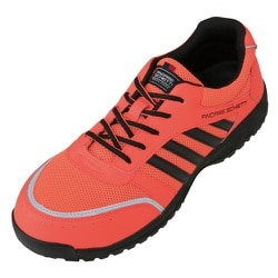 プロテクティブースニーカー 鋼鉄製先芯 JSAA A種認定品 アッパー：合成繊維・合成皮革 ソール：ラバー 反射素材 A-44000 オレンジ 29.0cm