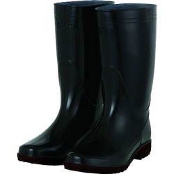 HB-861 [PVCブーツ ブラック 25.5cm]