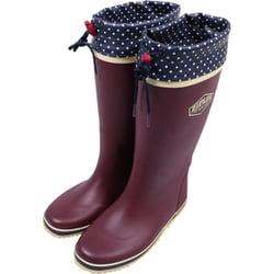 LB-555 [レディースロングブーツ ワイン LL]