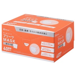 PK-NV40G [プリーツマスク 学童サイズ 40枚入]